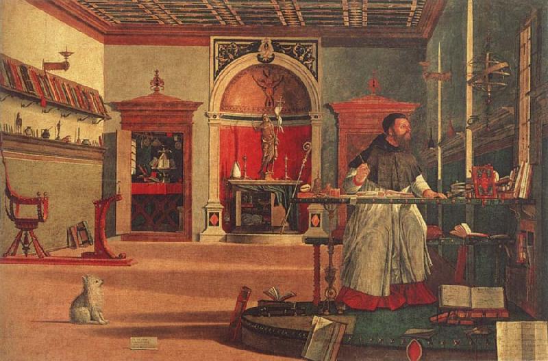 Vittore Carpaccio St.Augustine in his study China oil painting art